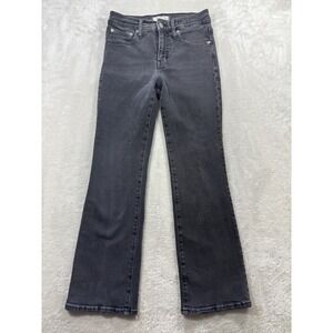 Madewell Womens Cali Demi-Boot MB455 Black Jeans 26 Meas: 26x26